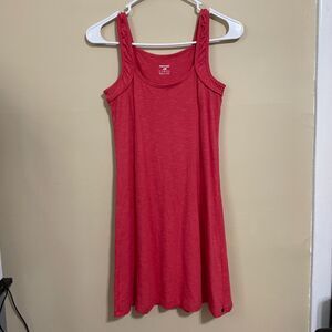 The Horny Toad & Co red camp outdoor organic cotton lyocell dress size XS